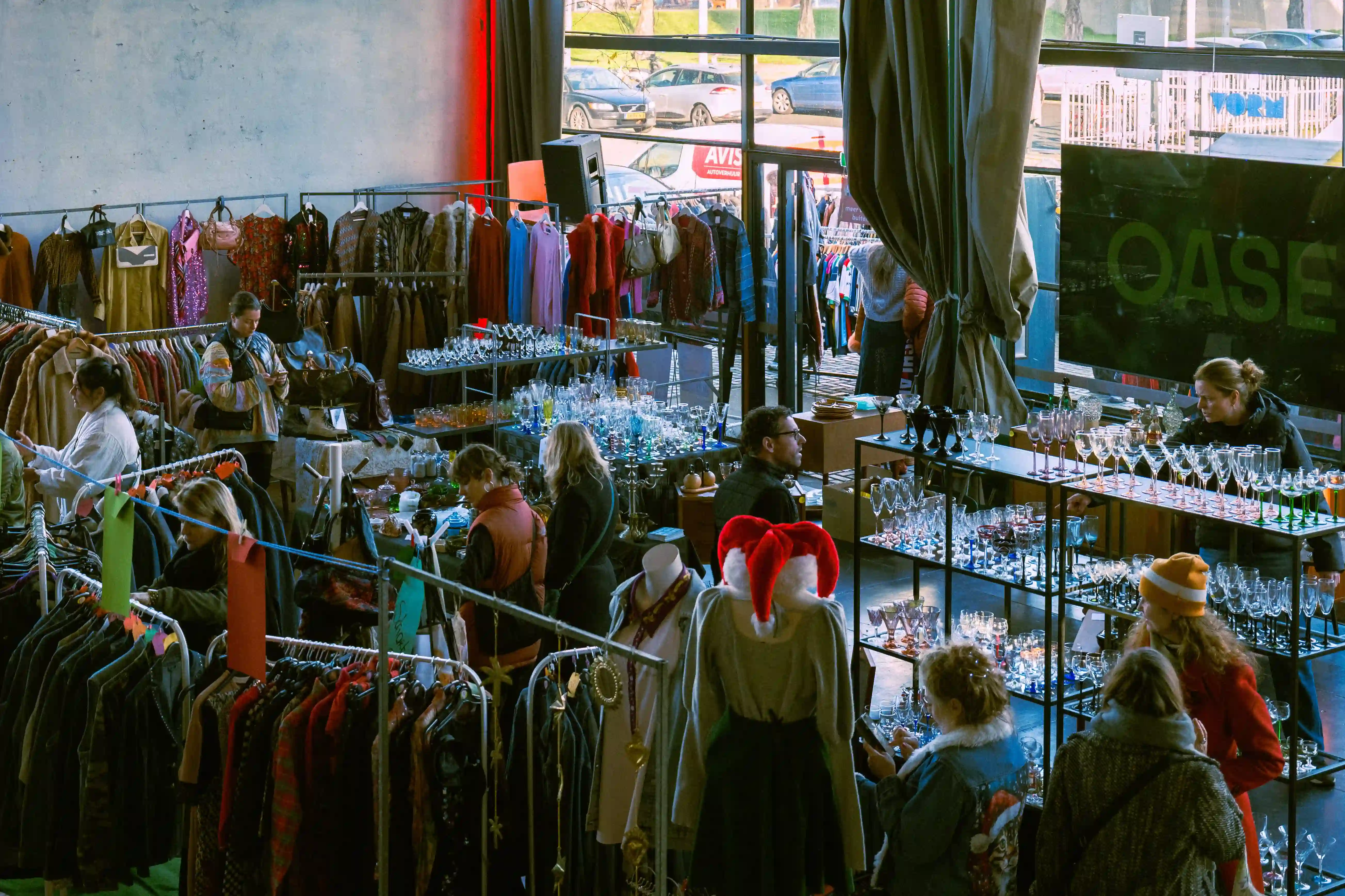 Galeriefoto kerstmarkt Vintage aan de Maas Wintermarkt
