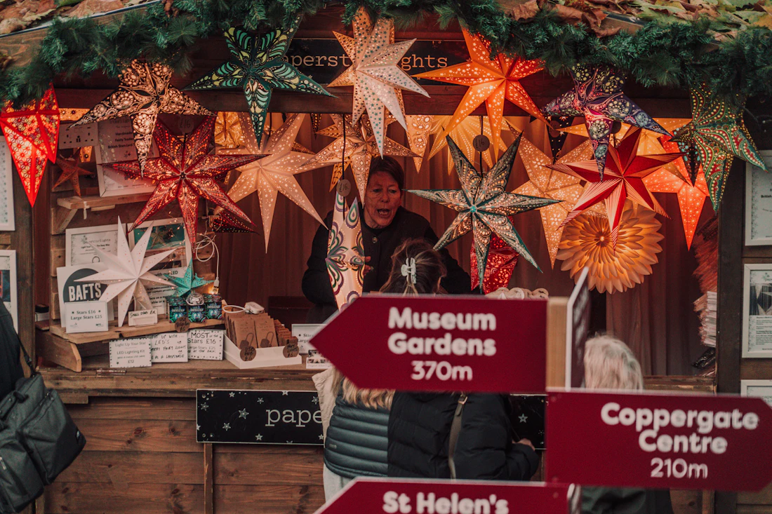 Galeriefoto kerstmarkt York Christmas Market