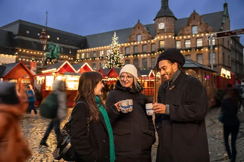 Galeriefoto kerstmarkt Kerstmarkt Düsseldorf